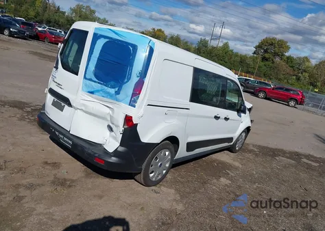 2021 Ford Transit Connect Xl z USA, uszkodzony, nr VIN NM0LS7E28M1493143